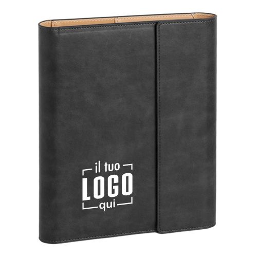 Agenda Giornaliera 15x21 con Chiusura Magnete e Tasche  | 324 pagine | Personalizzata