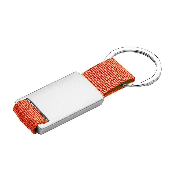 Portachiavi in Alluminio e Poliestere Personalizzato Ideale come Gadget Promozionale