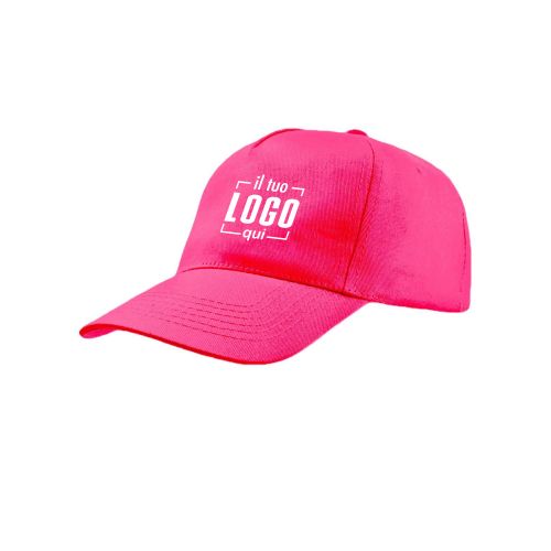 Cappellino per Bambini in Cotone Personalizzato Ideale per Manifestazioni, Campo Scuola