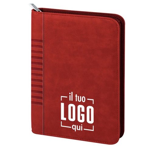 Agenda con Cerniera e Portacarte | 324 Pagine Multilingua | Personalizzabile