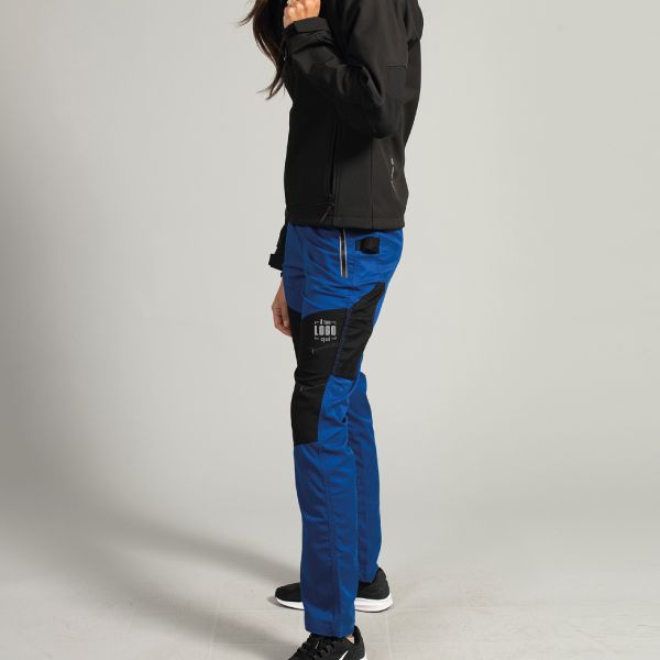 Pantaloni Elasticizzati Donna da Lavoro Multitasche e con Fasce Antiabrasione Personalizzati-LIBANO LADY