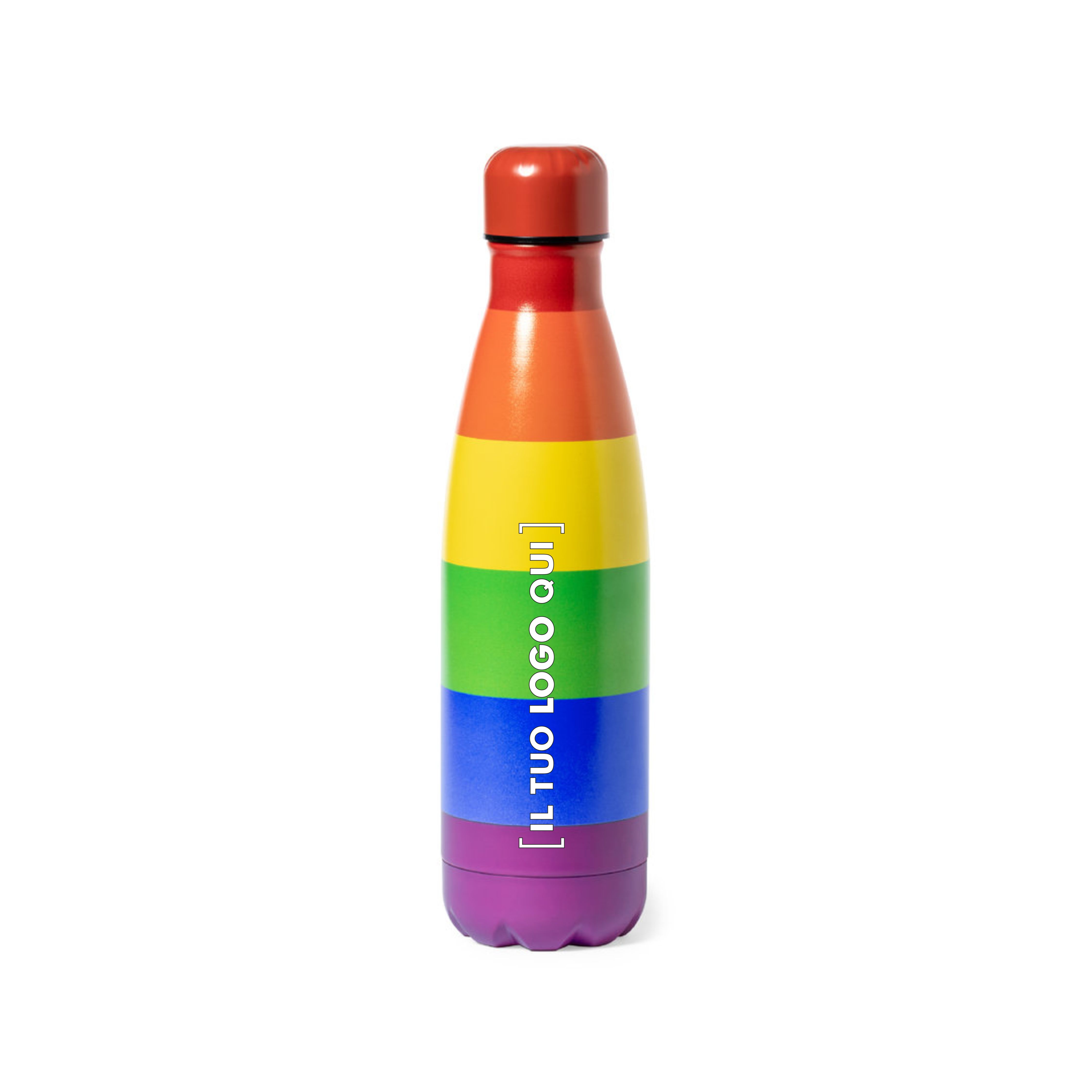 Borraccia Arcobaleno 790 ml Personalizzata Ideale come Gadget Eventi