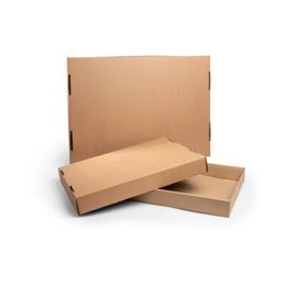 Scatola Piatta da Spedizione Personalizzata | 2 Formati | Da 1 Pezzo