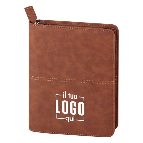 Agenda Giornaliera con Chiusura a Cerniera – 404 pagine | Ecopelle