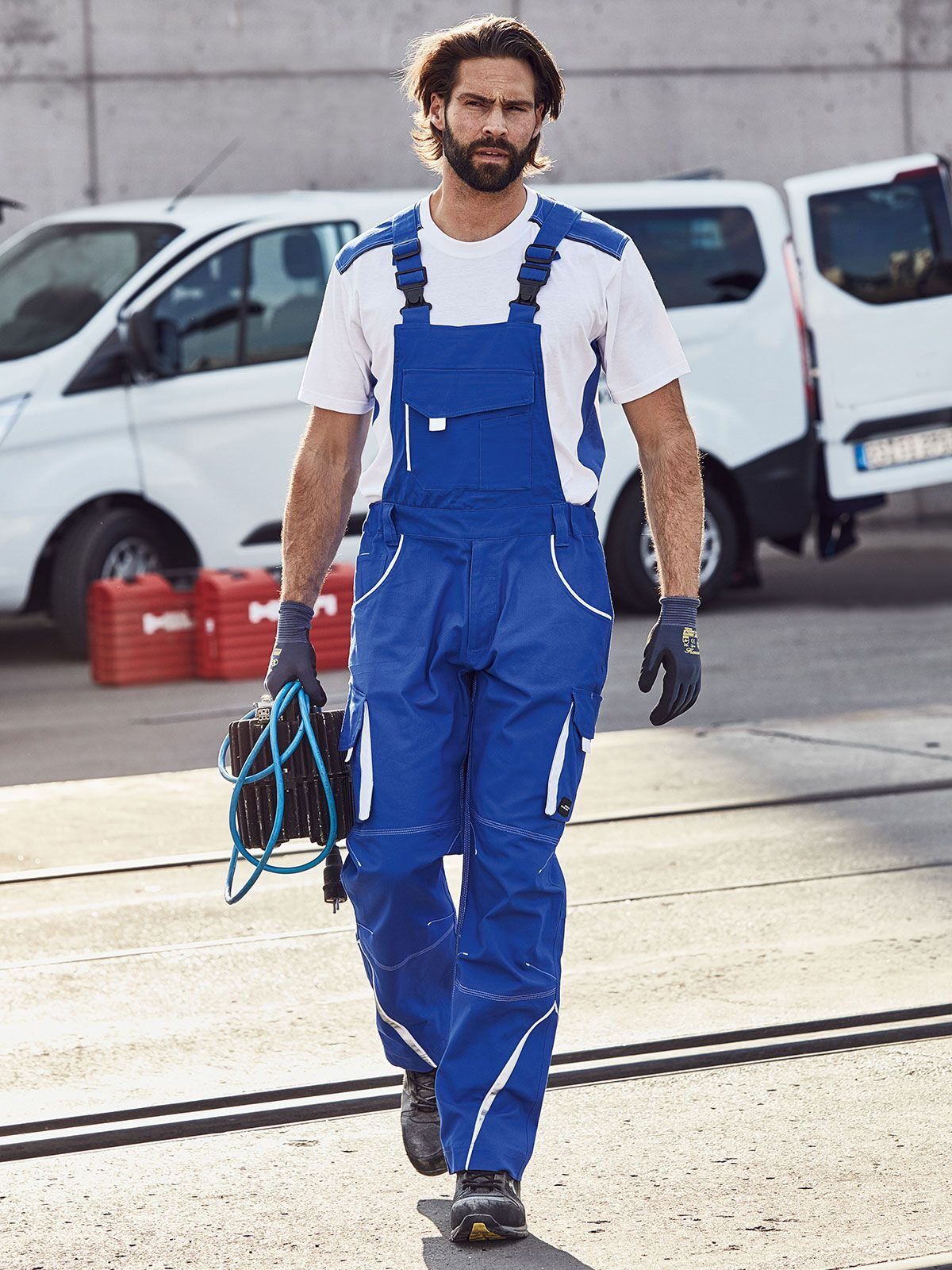 Pantalone Workwear Pants with Bib-Level 2