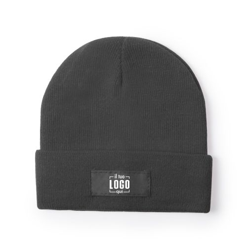 Berretto in Poliestere Elasticizzato Caldo e Morbido Personalizzato Ideale come Articolo Promozionale-Holsen