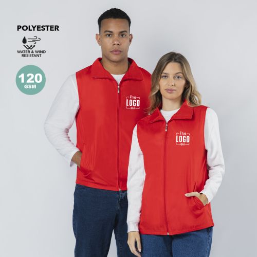 Smanicato in Poliestere Unisex Leggero e Traspirante con Fodera in Rete Personalizzato Ideale per Attività all'Aperto, Trekking-HIGUK