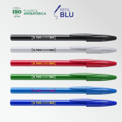 Penna Carioca Universal con Fusto Lucido Colorato | Personalizzata