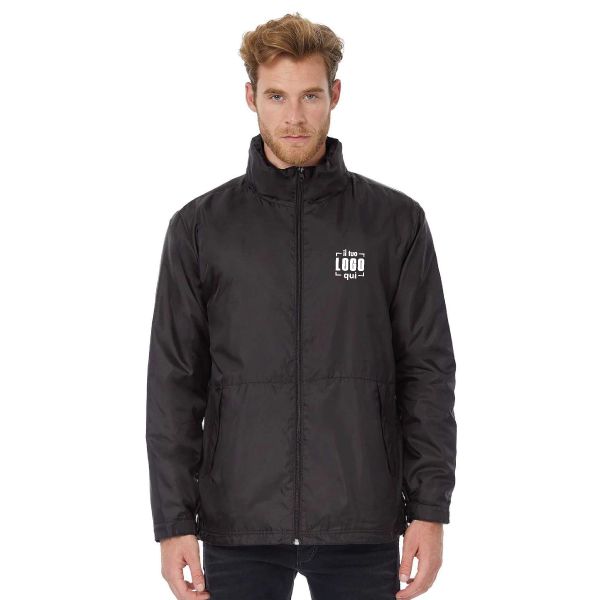 Giubbino Uomo Antivento e Idrorepellente in Poliestere Personalizzato Ideale come Capo per il Tempo Libero o Sport