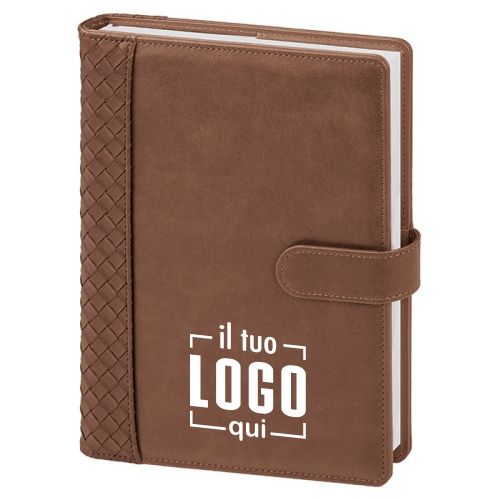 Agenda Giornaliera 404 Pagine con Magnete | Dorso Intrecciato | Personalizzata