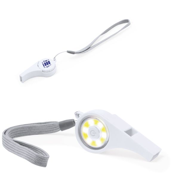 Fischietto Multiuso con Luce Integrata in Diverse Posizioni Personalizzato Ideali per Ambienti Sportivi o come Articolo da Regalo per Eventi-Pincher