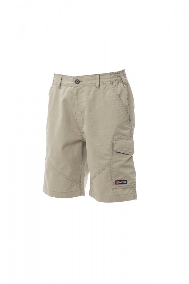 PAYPER Bermuda Uomo Caracas | 100% Cotone Kaki Con Tasche E Bande Rifrangenti | Taglia 3XL - 2
