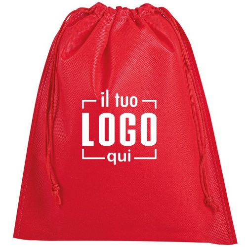 Resistente Sacchetto Promozionale con Doppia Corda Personalizzato per Omaggio Aziendale-GRAND