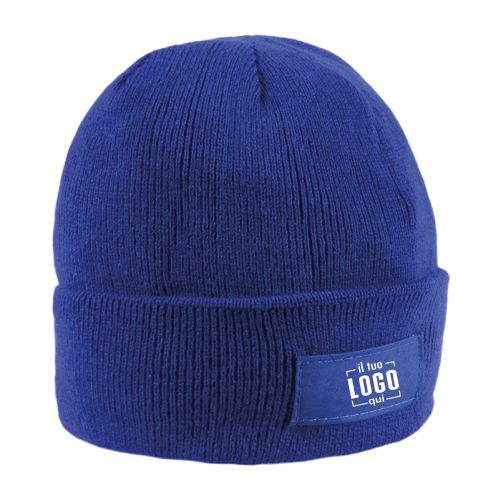 Cappellino in Poliestere a Doppio Strato con Etichetta Serigrafabile-TRAINING