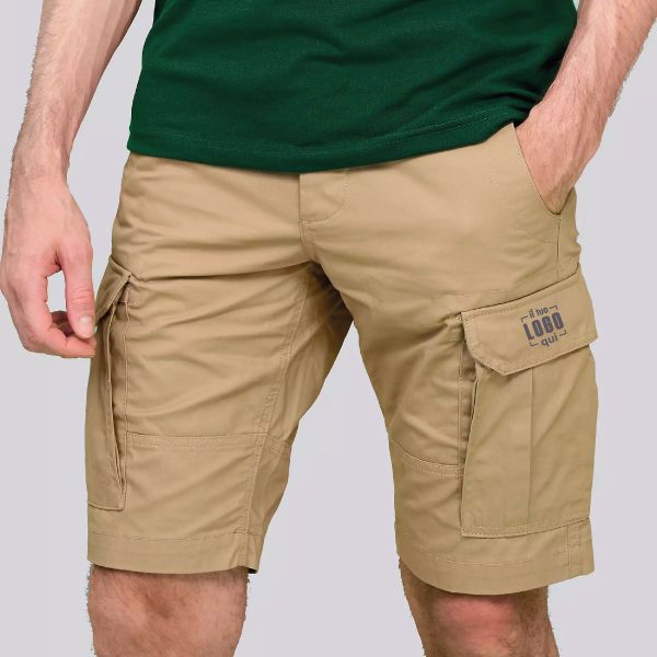 Bermuda Uomo 100% Cotone di Alta Qualità Personalizzate Ideali per Tempo Libero-SOL'S JACKSON