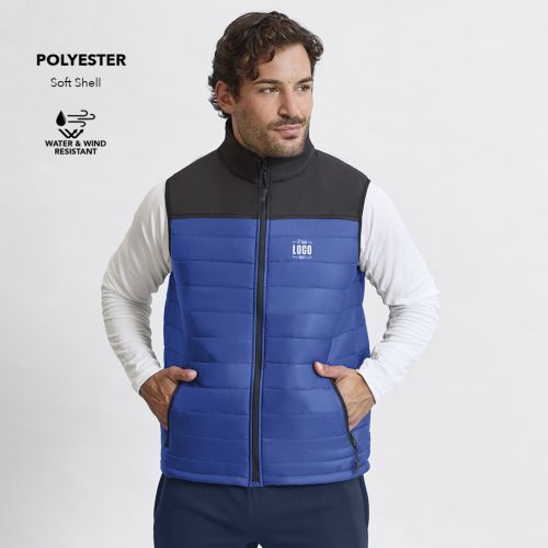 Smanicato Impermeabile in Poliestere e Soft Shell Anti Vento e Acqua Personalizzato Perfetto come Capo Sport-BORDY