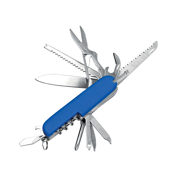 Coltellino Multiuso 11 Funzioni con Astuccio Personalizzabile e Compatto