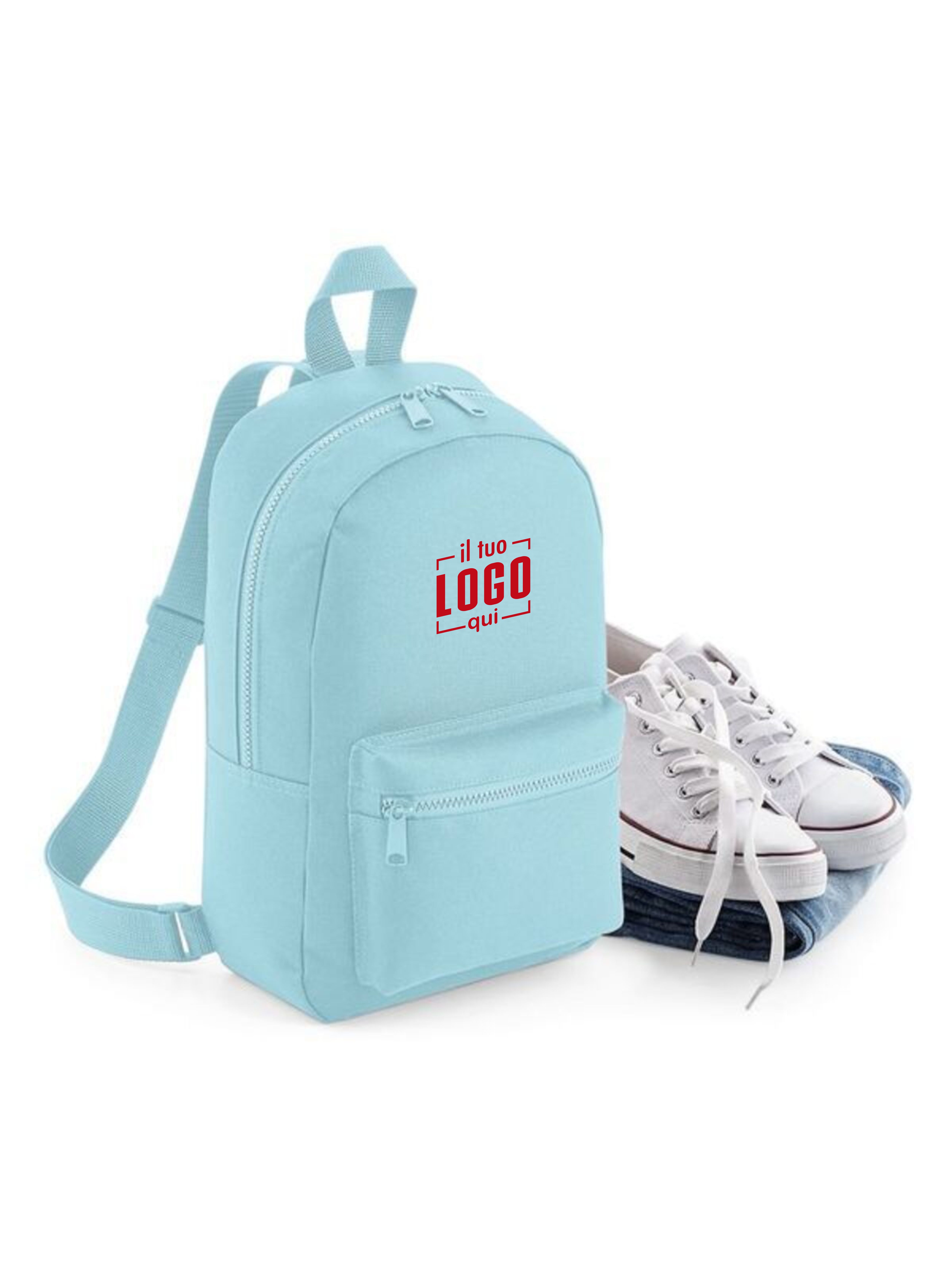 Zainetto 100% Poliestere Ideale per Bambini o Ragazza Personalizzato