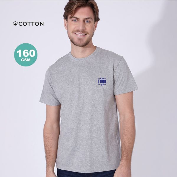 Maglia Manica Corta Uomo in Cotone Personalizzata Ideale come Capo Merchandising - Seiyo
