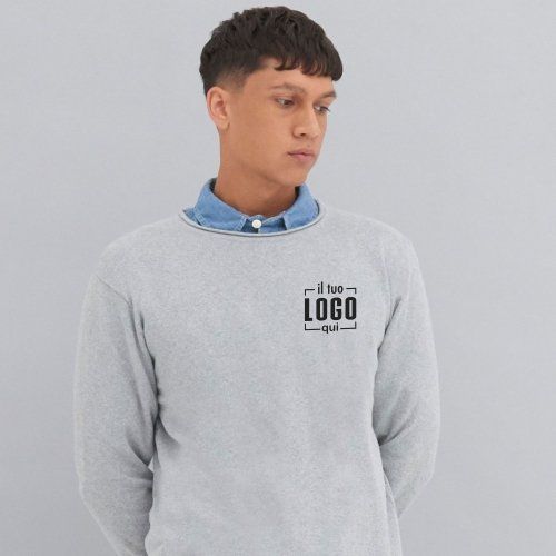 Maglione Unisex in Jersey Personalizzato