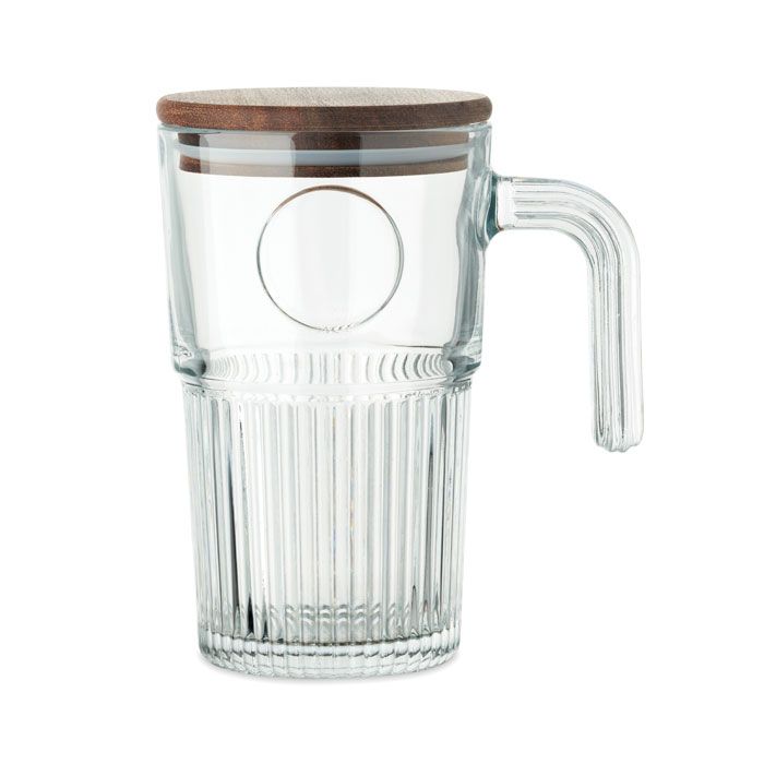 VITRIO JAR. Cană din sticlă de 450 ml