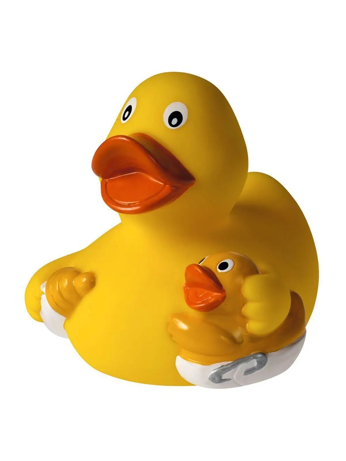 Squeaky duck, baby bottle - MBW