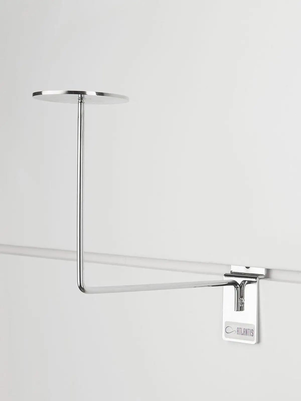 Chromed metallic arm for atlantis plastic display - Atlantis