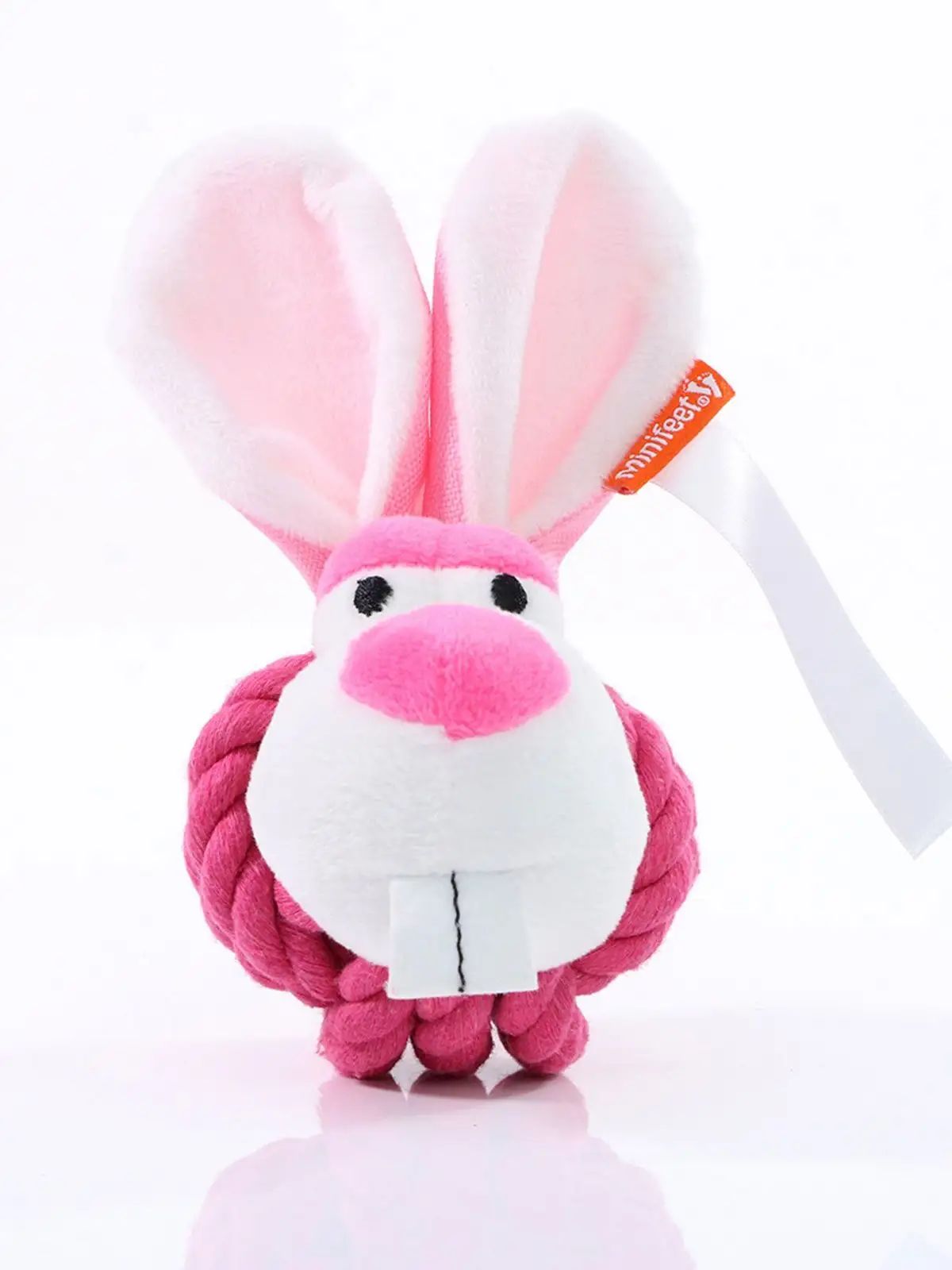 Dog toy knotted animal rabbit - MBW