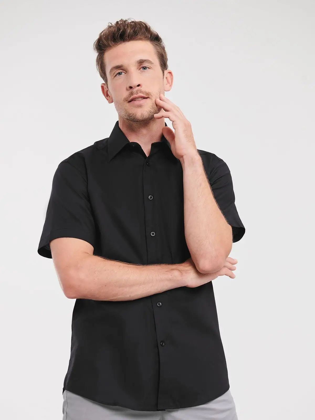 Men's SSL Tailored Oxford Shirt - Russell