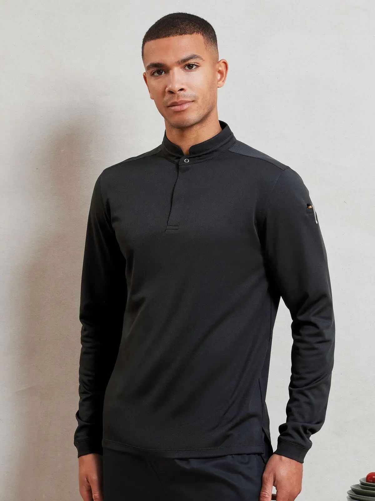 Maglia da chef Coolchecker 'Essential' LS - Premier