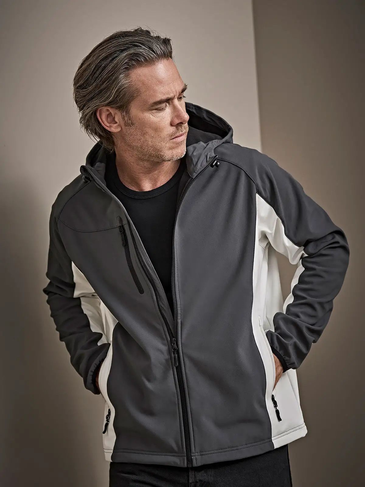 Hooded Lightweight Performance Softshell - Tee Jays