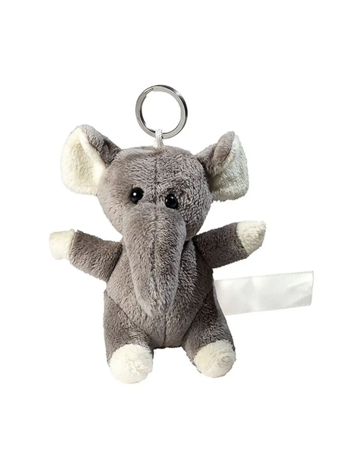 Plush elephant with keychain - MBW