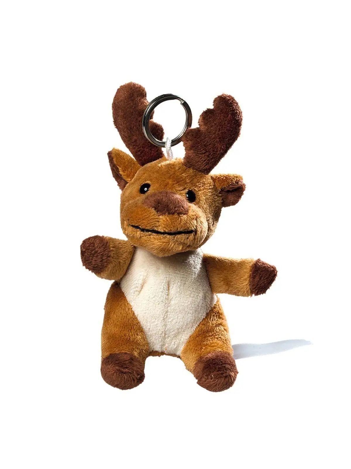 plush moose with keychain - MBW