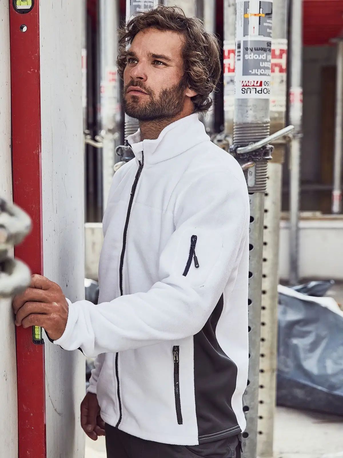 Men's Workwear Fleece Jacket - Strong - Daiber