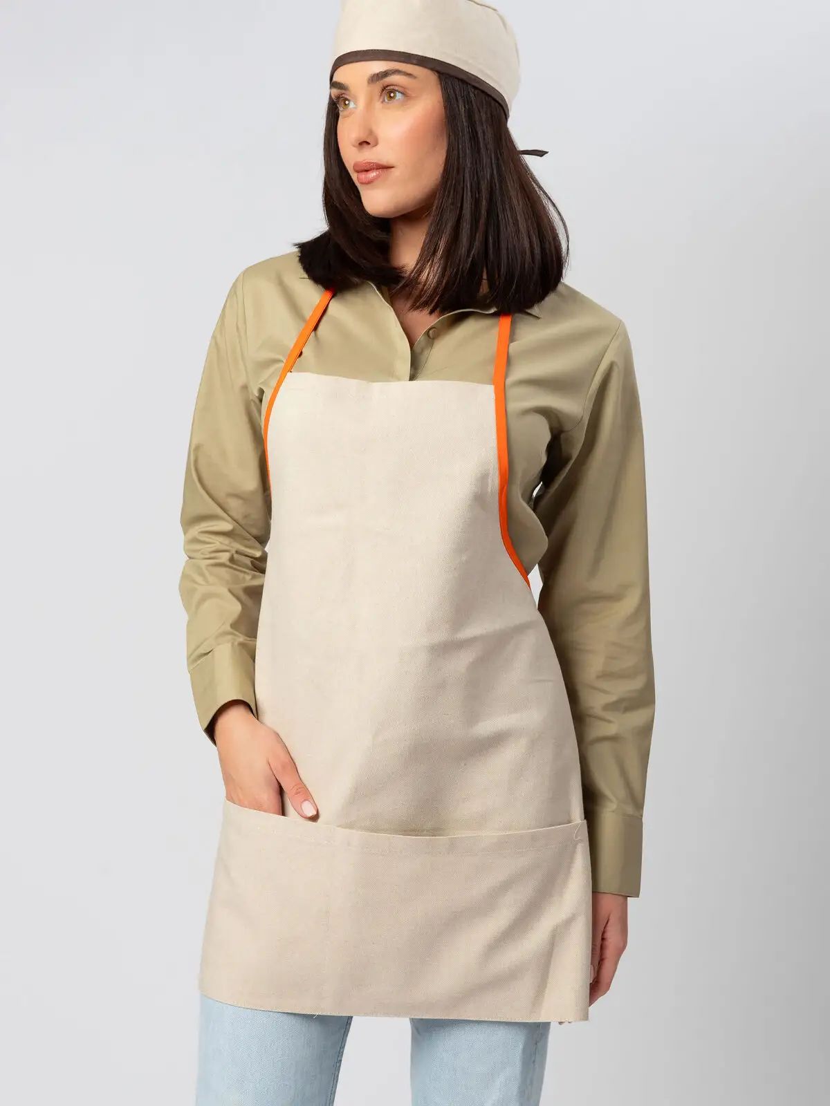 Contrast Apron - Colore Italiano