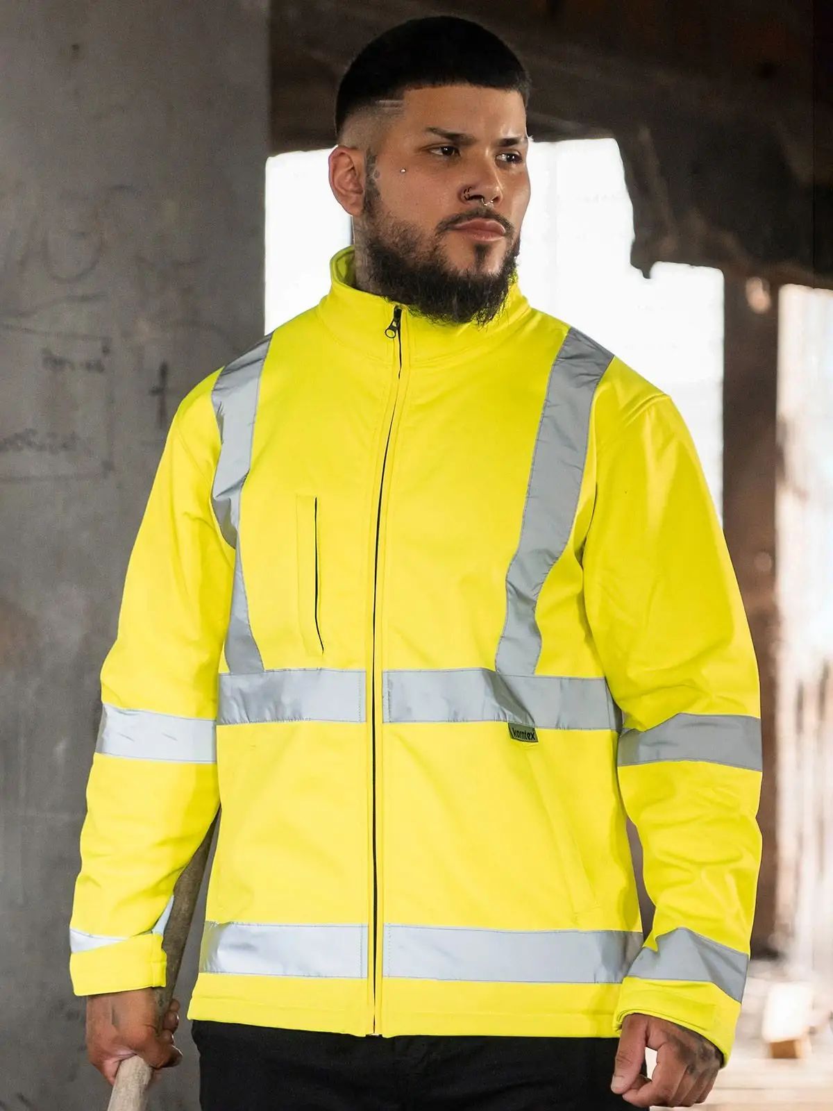 Hi-Viz Softshell Jacket - Korntex