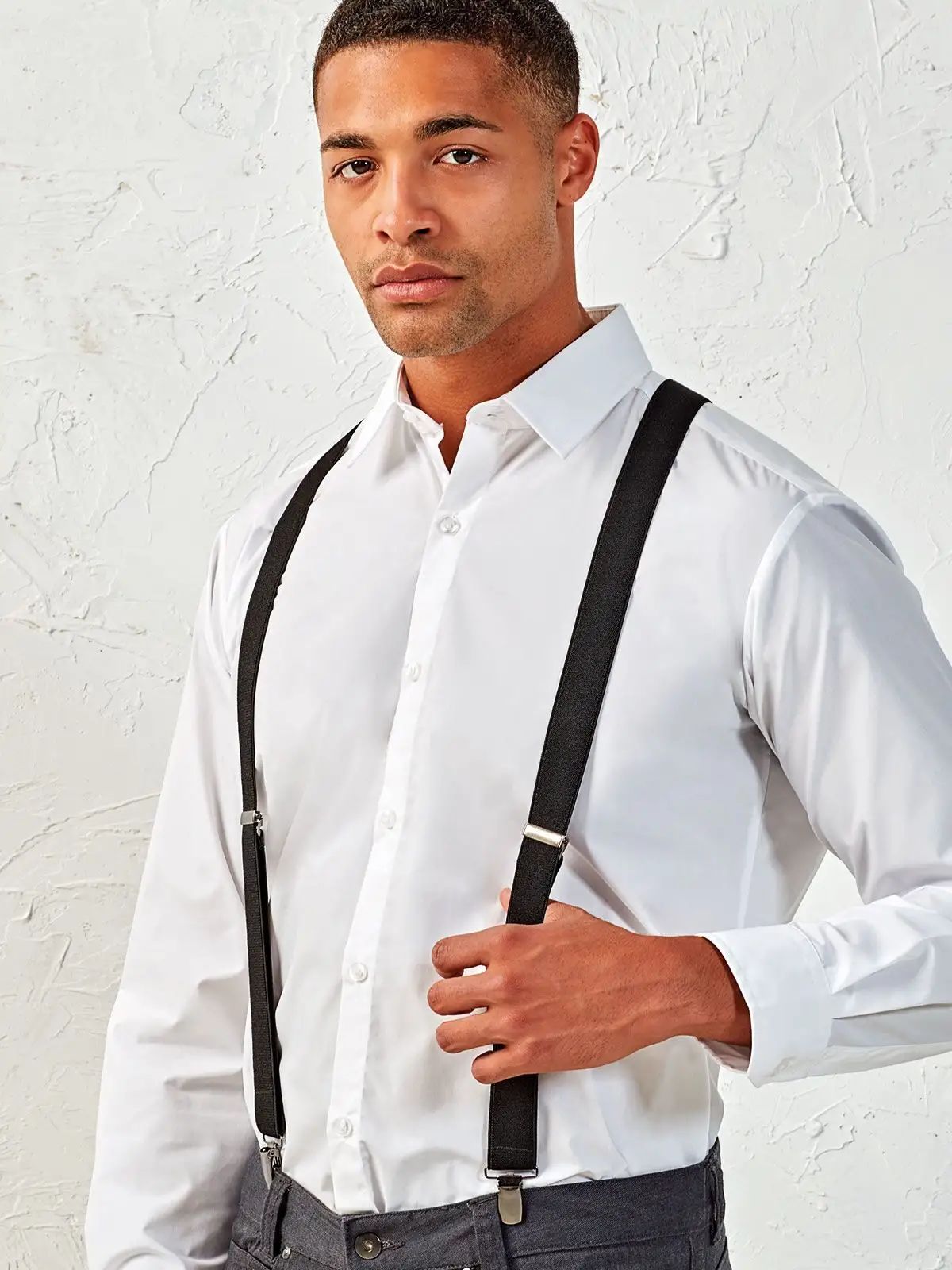 Clip on Trousers Braces - Premier