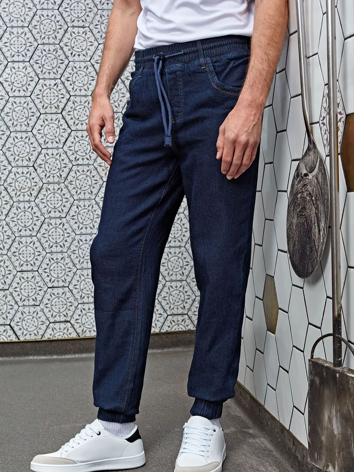 Pantaloni da cuoco stile artigiano