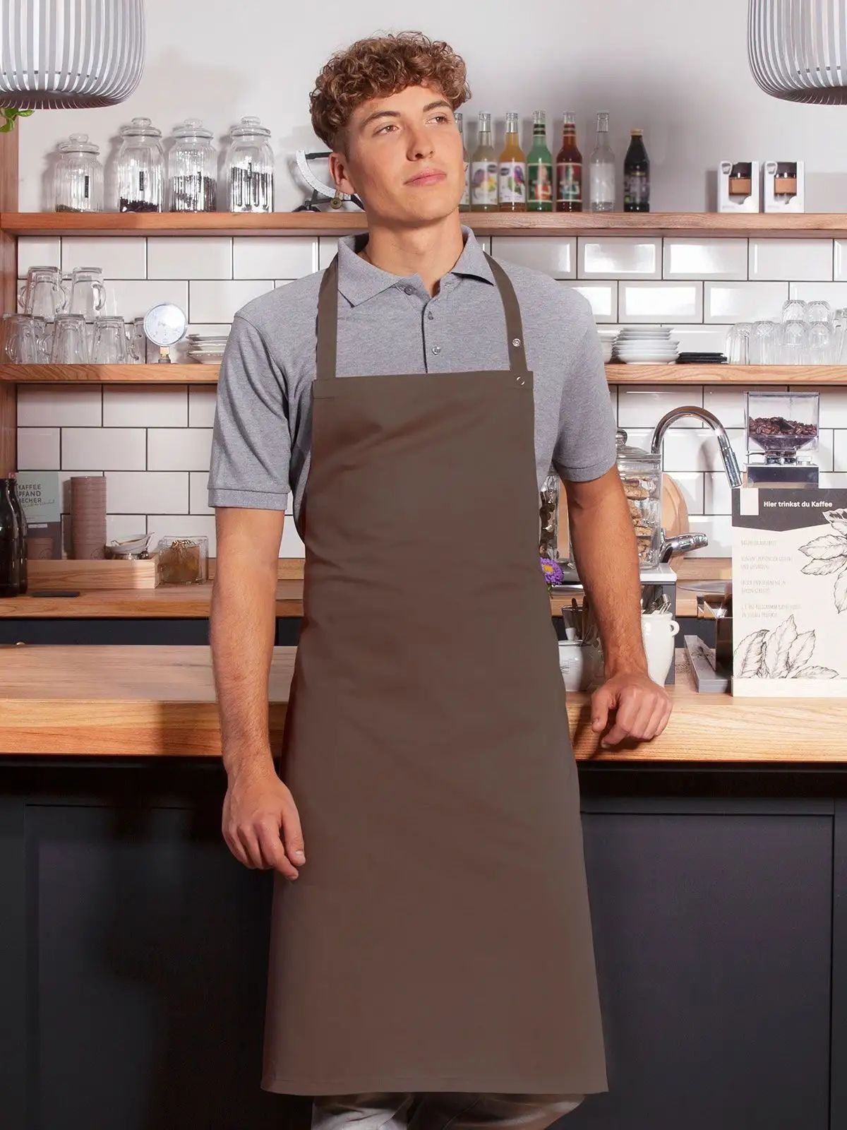 Bib Apron Santorini 75 x 95 cm - Karlowsky