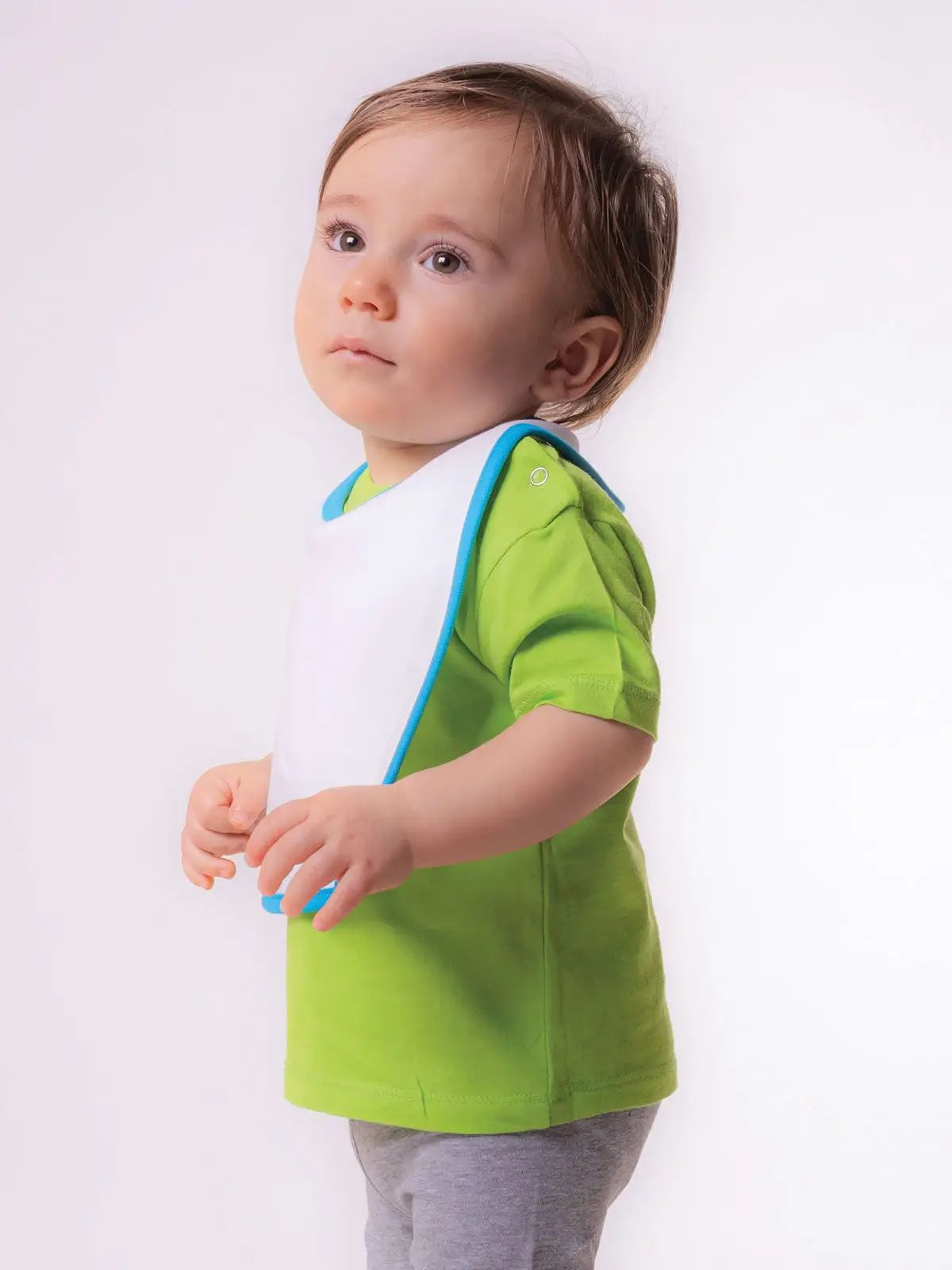 Baby bib double layer - the Cotton Factory