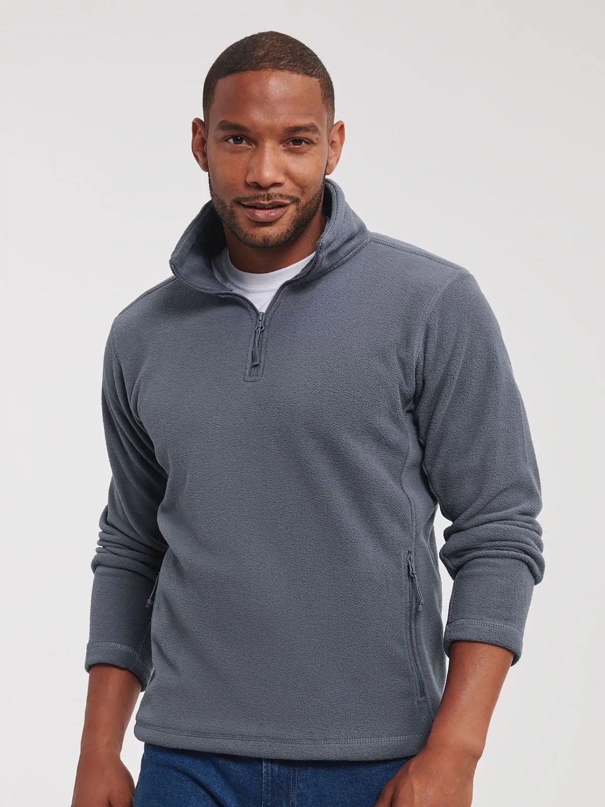 Adults' Quarter Zip Outdoor Fleece - Russell