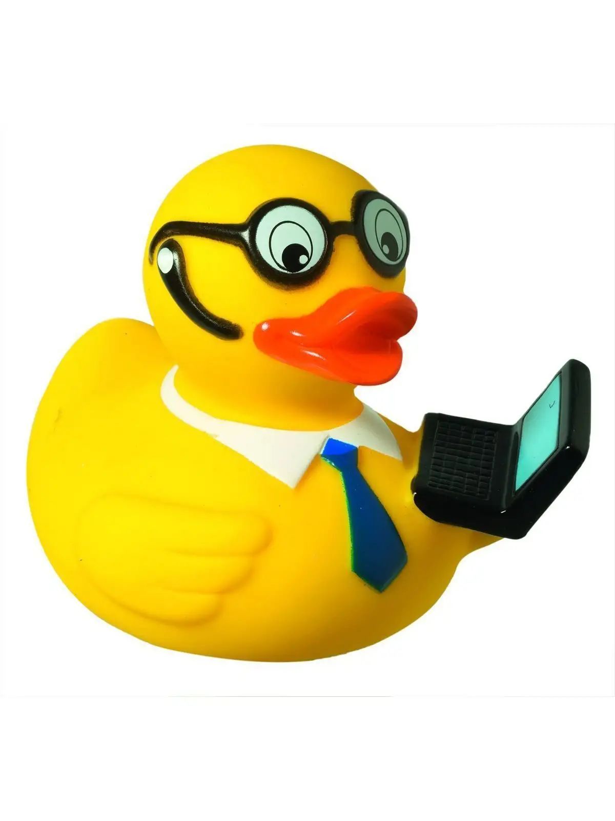 Squeaky duck, laptop - MBW