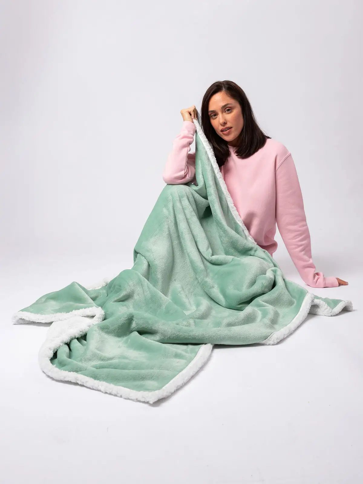 Sherpa Blanket 130x170 - Bear Dream