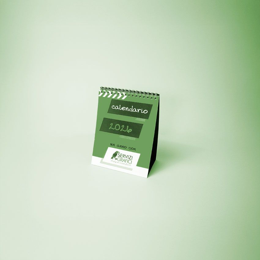 Calendari Spiralati da Banco Eco