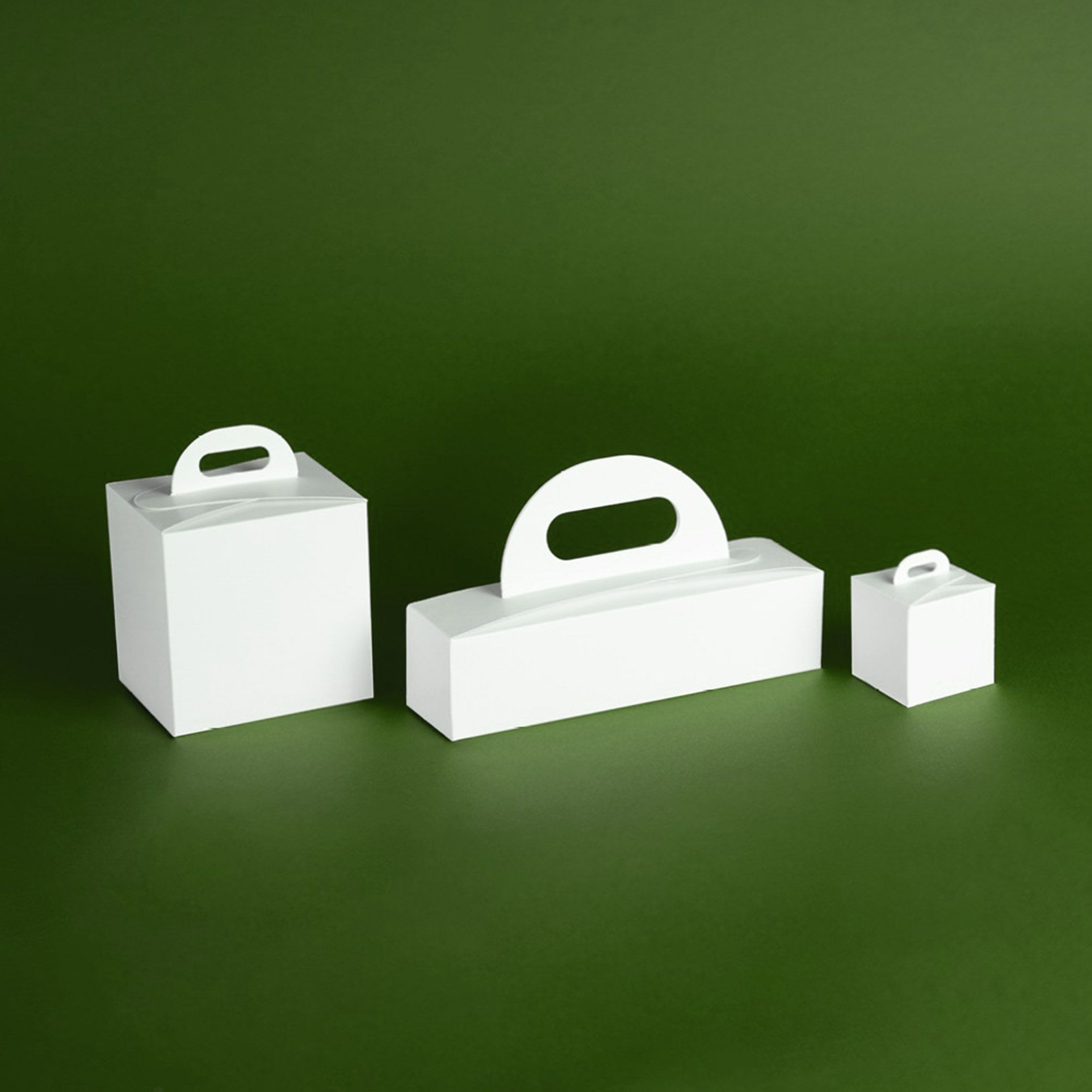 Scatole con manici personalizzate Eco
