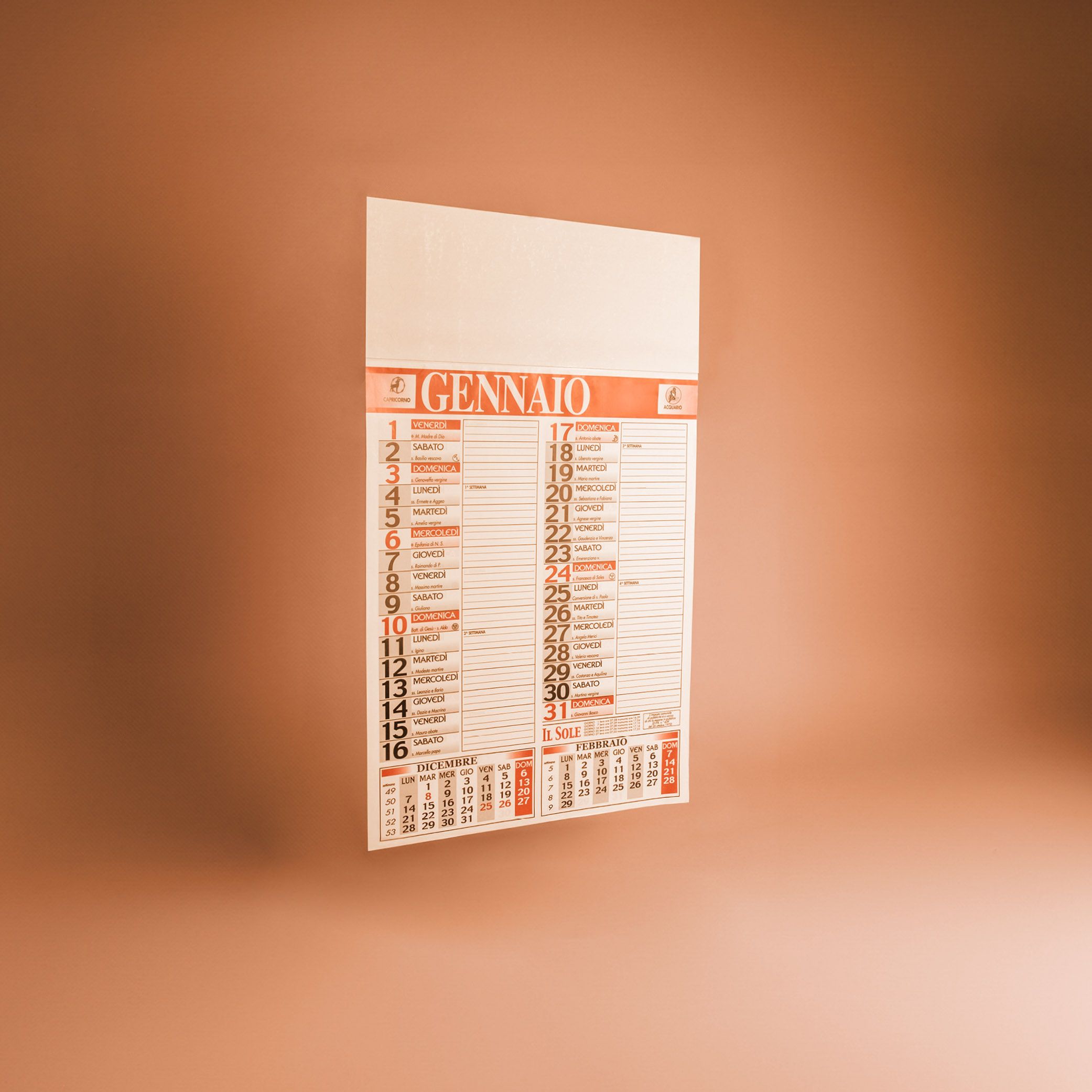 Calendari Olandesi Grandi (dato variabile)