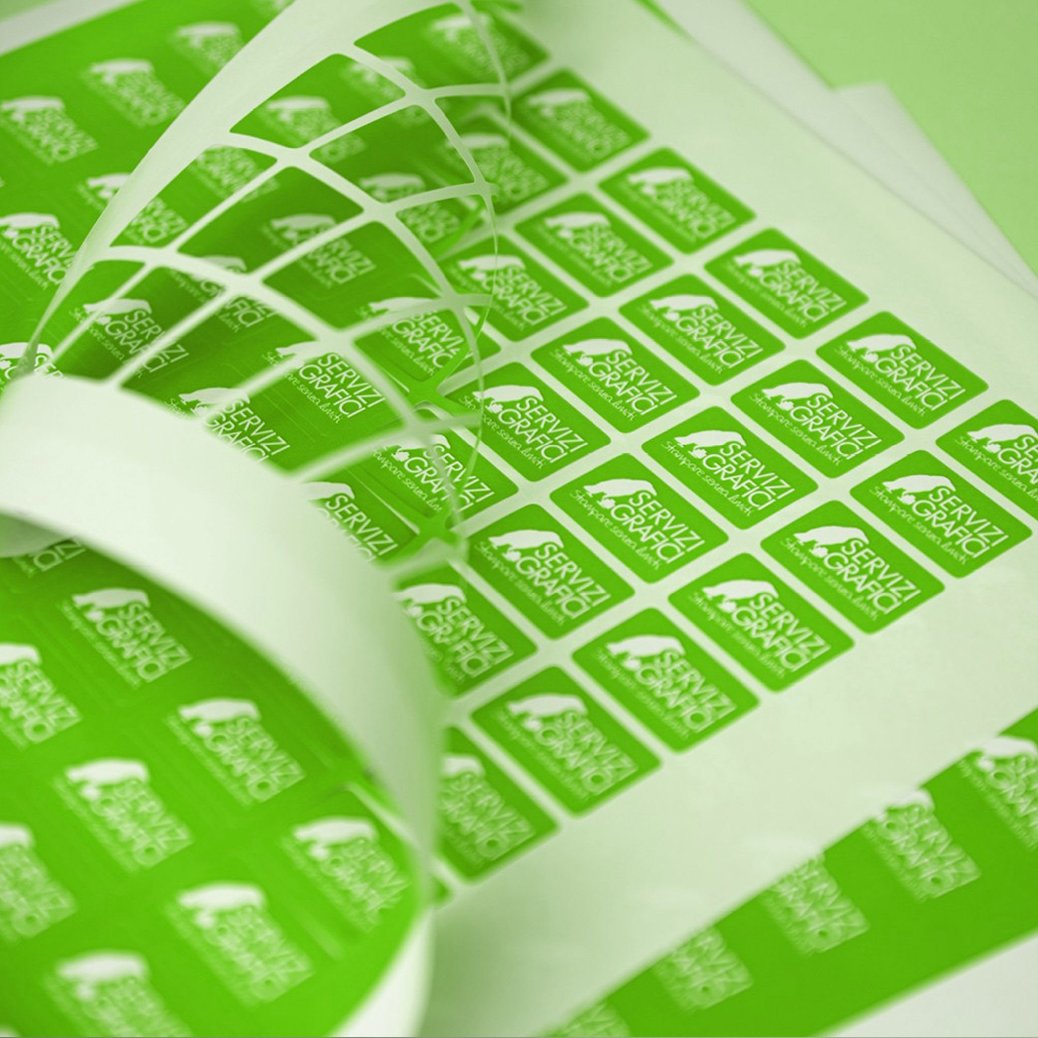 Adesivi In carta Eco