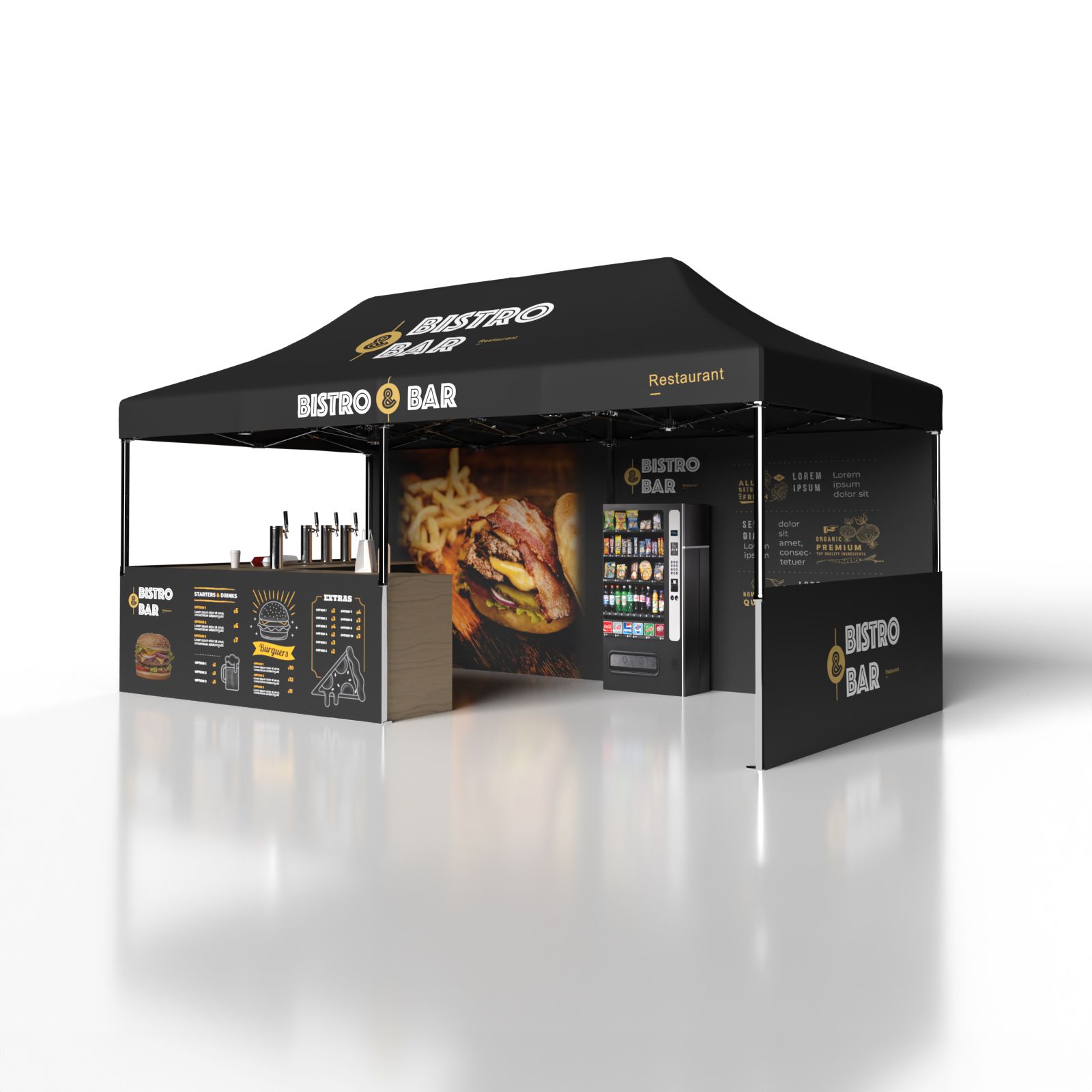 Gazebo Ristorazione personalizzati