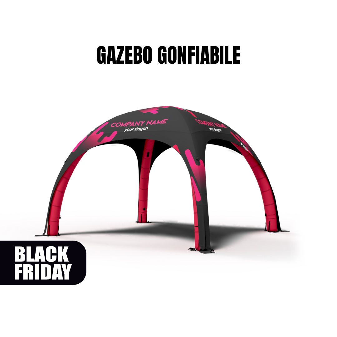 Gazebo gonfiabile SPIDER+ – Black Friday Edition