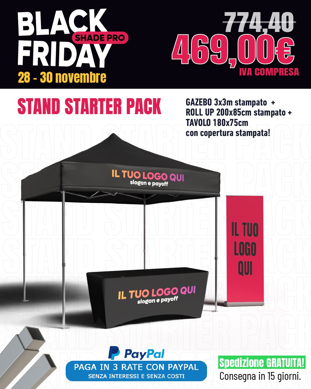 Stand Starter Pack – Black Friday Edition